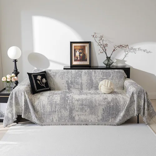 Miniatura 45 de MEETSKY Fundas para sofá modular de 3 cojines, lavables, mezcla de felpilla suave, protector de muebles, funda decorativa de estilo moderno