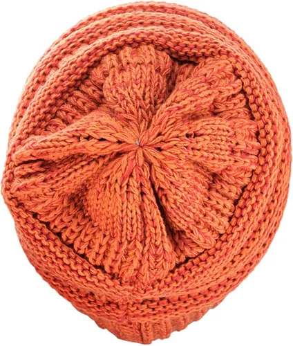 Miniatura 5 de NYFASHION101 Unisex Multicolor Warm Cable Knit Thick Beanie Cap