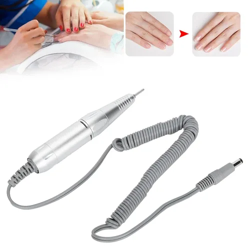 Miniatura 9 de ZJchao Mango de taladro de uñas, 35000 rpm, taladro eléctrico de uñas, pieza de mano, taladro de uñas, máquina de manicura y pedicura, mango
