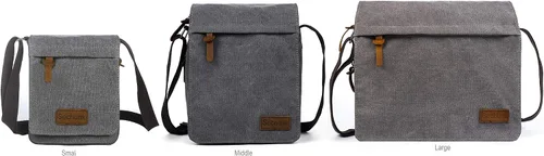 Miniatura 9 de Sechunk Vintage Canvas Messenger Cross body bag Shoulder bag