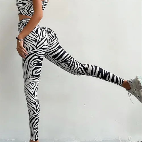 Miniatura 5 de LSCZSLYH Leggings de cintura alta para mujer, para levantamiento de cadera, yoga, deportes, correr, gimnasio, entrenamiento, mallas de secado rápido