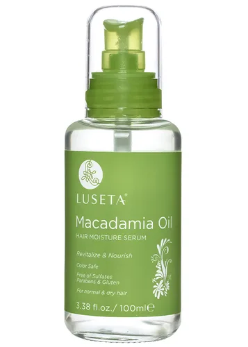Miniatura 12 de Luseta - Suero capilar de cúrcuma y colágeno para cabello dañado y adelgazante, tratamiento de aceite fortalecedor que evita la rotura para mujeres