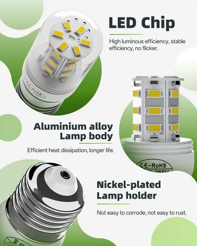 Miniatura 6 de Bombilla KEI D34L mejorada para refrigerador 5304511738, bombillas LED para refrigeradores para Frigidaire Kenmore, repuesto de bombilla