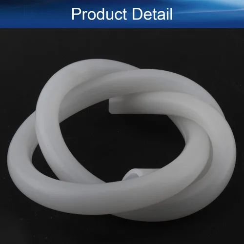 Miniatura 3 de Bettomshin 1 tubo de silicona de 3.3 ft de longitud, 0.512 in de diámetro interior de 0.709 in de diámetro exterior flexible de goma de silicona