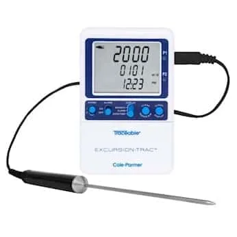 Miniatura 2 de Traceable Termómetro de registro de datos: 1 sonda de botella de vidrio
