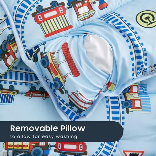 Miniatura 4 de Wake In Cloud - Tapete para siesta para niños pequeños con almohada y manta, para niños en jardín de infantes, guardería, preescolar y preescolar