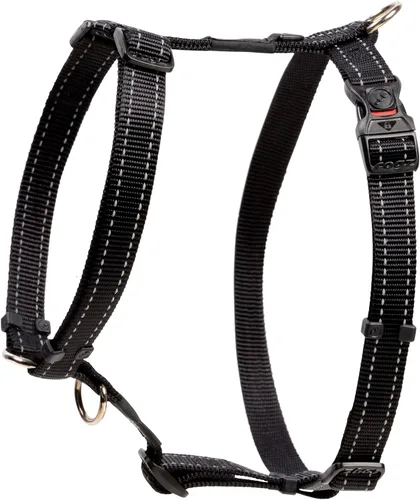 Miniatura 8 de Arnés reflectante ajustable para perros grandes; collar y correa a juego disponibles, rojo