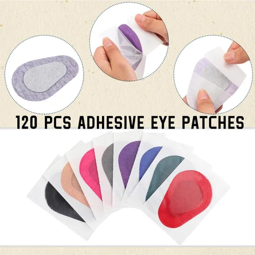 Miniatura 3 de 120 parches adhesivos para los ojos, parches para los ojos para adultos, parche desechable sin látex, vendajes adhesivos para adultos
