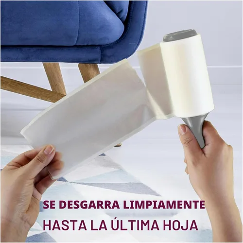 Miniatura 6 de Scotch-Brite - Rodillo quitapelusas extra pegajoso para pelo de mascotas, diseñado para quitar el pelo y la pelusa de sofás, ropa, camas de perros