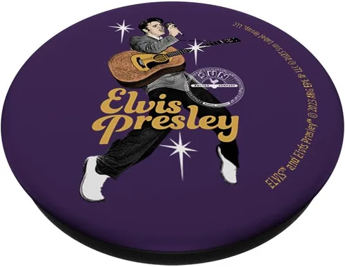 Miniatura 2 de Sun Records X Elvis Presley PopGrip estándar Dancing With Stars PopSockets