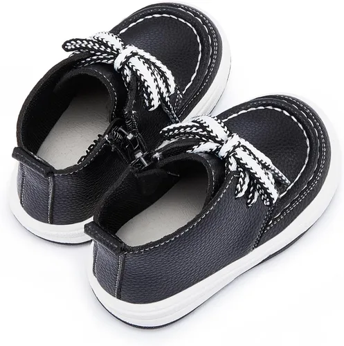 Miniatura 5 de BMCiTYBM Zapatos para bebé niño y niña, tenis antideslizantes suaves y ligeros, zapatos para caminar de primer paso, 6, 9, 12, 18, 24 meses