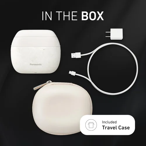 Miniatura 9 de Afeitadora eléctrica Panasonic ARC5 de tamaño palma para hombre, potente navaja de viaje, carga USB-C húmeda/seca, limpieza fácil, navaja japonesa