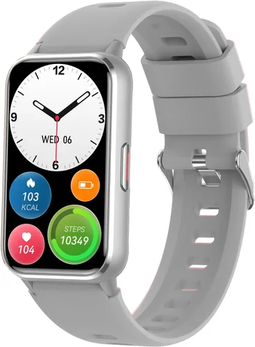 Miniatura 9 de Rastreador de actividad física (responder/hacer llamadas), reloj inteligente para mujeres y hombres, con pantalla AMOLED siempre encendida de 1.47