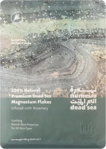 Miniatura 12 de Dead Sea Magnesium Flake Bath Soak - Escamas de cloruro de magnesio 100% puro con aceite esencial con infusión de lavanda (2.2 libras a granel)