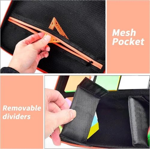 Miniatura 3 de Speed Cube - Estuche de almacenamiento compatible con Rubik Cube para cubos de rompecabezas mágicos GAN, soporte para bolsa de transporte con malla