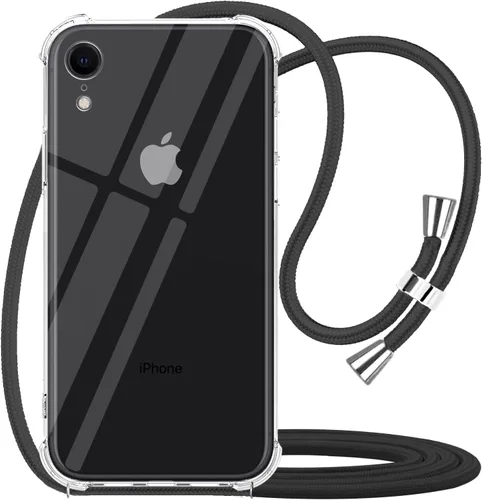 Miniatura 10 de para Google Pixel 6a Funda con Correa Ajustable para Cuello, Hombro y Cruzada Transparente Funda Móvil Duradera, Suave y delgada de Ajuste Perfecto