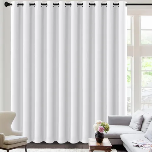 Miniatura 99 de H.VERSAILTEX - Cortinas blackout con aislamiento térmico y ojales en la parte superior, para patios, puertas correderas y división de habitaciones