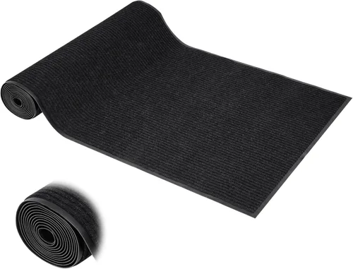 Miniatura 12 de Tapete de 3 x 10 pies para exteriores, alfombra de pasillo comercial, resistente, antideslizante, con parte trasera de goma, impermeable