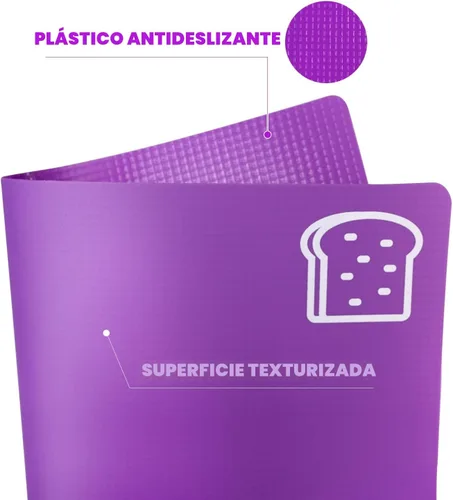 Miniatura 4 de 7 tablas de cortar flexibles, tablas de cortar de plástico sin BPA para cocina, alfombrilla de corte antideslizante para carne y verduras, Acción