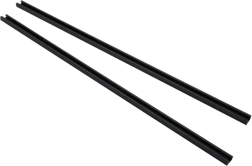 Miniatura 2 de Pista en T de aluminio de 48 pulgadas para carpintería - Perfil de doble corte universal con agujeros de montaje preperforados - Carpintería