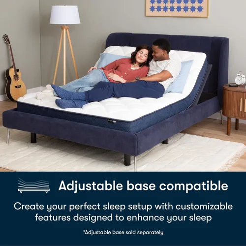 Miniatura 5 de Serta Five Star - Colchón Tranquility de 10 pulgadas, mediano, soporte lumbar zonificado, alivio de presión, espuma refrescante, colchón cama en una