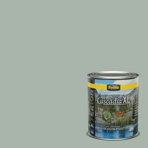 Miniatura 92 de Rodda Paint CASCADIA XL Pintura e imprimación satinada exterior en uno, cuarto de galón, pimienta de Jamaica