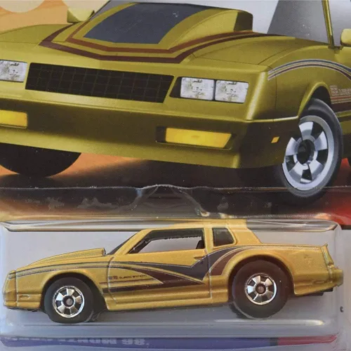 Miniatura 3 de Hot Wheels 1:64 Escala fundición exclusiva Heritage [Oro] '86 Monte Carlo SS 4/8