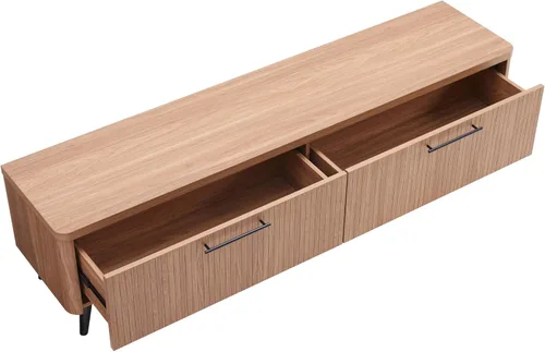 Miniatura 8 de Manhattan Comfort Soporte de TV Jodie en arce
