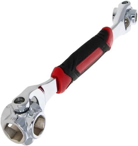 Miniatura 4 de Utoolmart Llave de vaso universal, llave de herramienta multifunción con cabezal giratorio de 360 grados, llave de llave de 0.472 in a 0.748 in