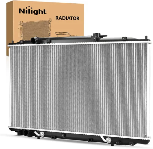 Miniatura 11 de Nilight Radiador para Honda Civic 1992 1993 1994 1995 1996 1997 1998 1999 2000, Reemplaza CU1290, Reemplazo de aluminio de alto rendimiento OEM