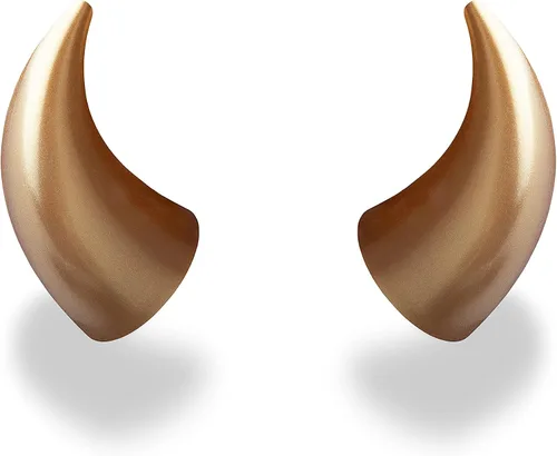 Miniatura 14 de MagNeatOhz - Cuernos de diablo grandes para casco, fabricados en Estados Unidos, accesorio magnético e intercambiable para casco, par