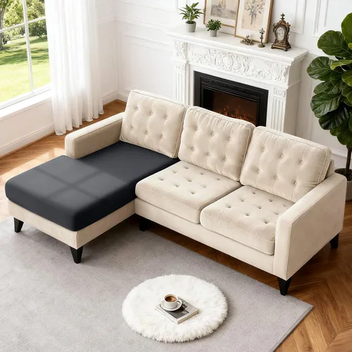 Miniatura 59 de TAOCOCO Fundas de Cojines de Sofá Elásticas Fundas de Asiento de Silla para Sillón, Fundas de Asiento de Sofá de 1 Pieza Protector de Muebles Suave