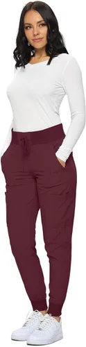 Miniatura 3 de Monarch Uniforms Pantalones quirúrgicos acanalados para mujer
