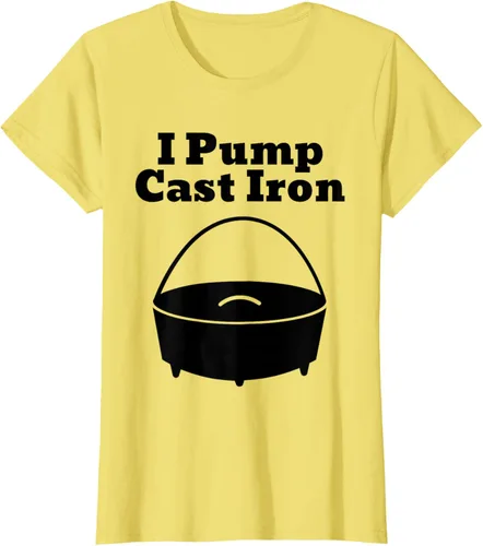 Miniatura 64 de I Pump - Camiseta de hierro fundido para cocinar al horno holandés