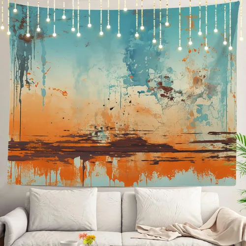 Miniatura 85 de Shrahala Beach Vacation Seaside Relaxation Tapestry, Nautical Summer Getaway Wall Hanging Hd Print Polyester Backdrop For Dorm Room Bedroom 30 X 40