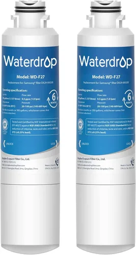 Miniatura 10 de Waterdrop DA29-00020B Reemplazo para Filtro de Agua Samsung® HAF-CIN/EXP, DA29-00020B, HAF-CIN, DA29-00020B-1, RF28HMEDBSR, RF263BEAESR