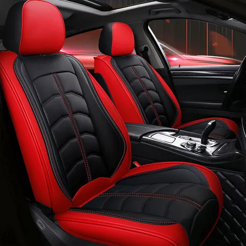 Miniatura 11 de Funda de asiento de automóvil para Mini Cooper 2002-2012, duradera, resistente al desgaste, impermeable, transpirable, sin olor, accesorios para Rojo