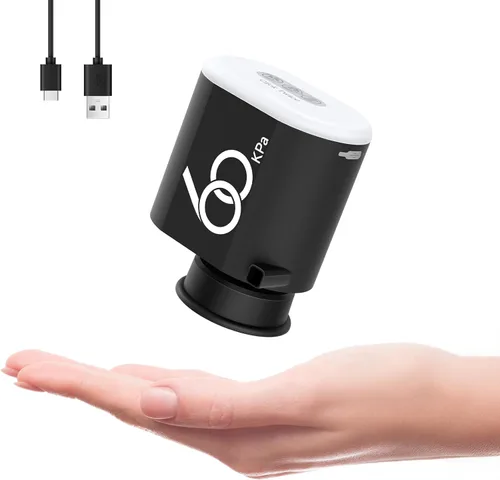 Bomba eléctrica inalámbrica de 60 Kpa para bolsas de almacenamiento al vacío, bomba de aire eléctrica recargable de 3600 mAh para varias bolsas de