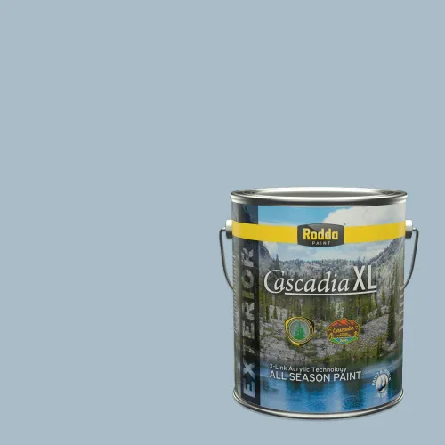 Miniatura 33 de Rodda Paint CASCADIA XL Pintura e imprimación satinada exterior en uno, cuarto de galón, Acapulco Dive