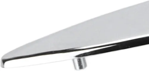 Miniatura 5 de Fydun Reemplazo superior de las piezas exteriores del coche del ajuste 735455041 735455042 del cromo del parachoques delantero del coche para 500