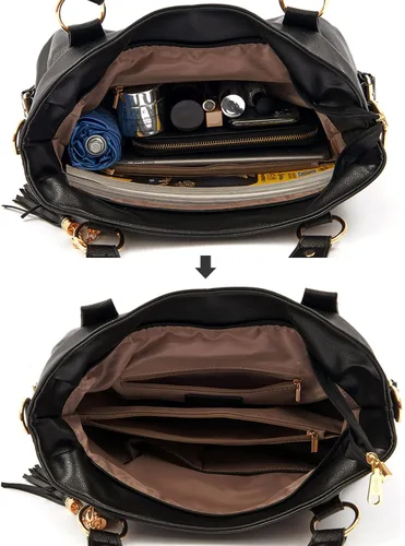 Miniatura 4 de Juego de carteras y carteras para mujer, bolso grande con cartera, 3