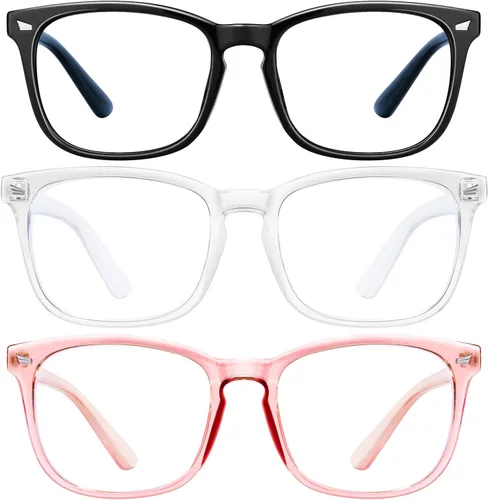 Miniatura 28 de hunsquer Gafas de luz azul para mujer/hombre, gafas de luz azul para computadora negro (806803blacktoucha)