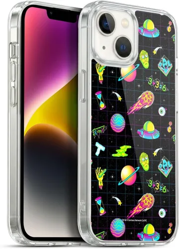 Miniatura 95 de Head Case Designs Funda de gel con licencia oficial de Rick and Morty Aliens Season 3 [protección de grado militar] compatible con Apple iPhone 12