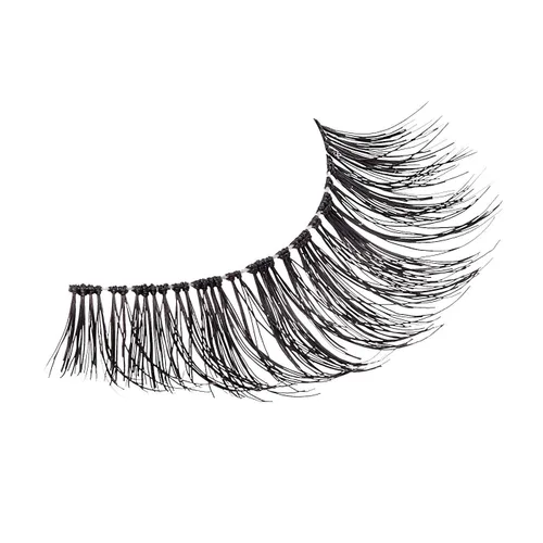Miniatura 6 de i•ENVY by KISS So Wispy - Paquete de 5 pares de pestañas (KPEM65) (paquete de 1) estilo natural Wispy hechas con cabello natural