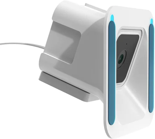 HOLACA Soporte de ventana para Wyze Cam v3/v3 pro/v4, 20 grados de inclinación (arriba/abajo/izquierda/derecha) Soporte de montaje flexible adhesivo