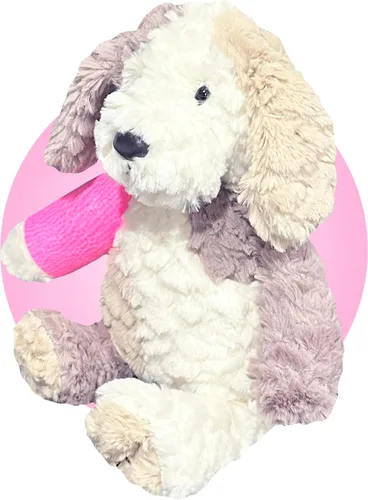 Miniatura 3 de Regalo de brazo roto/pierna para niños, elige el color y la ubicación del molde - 20 animales de peluche diferentes de 14 pulgadas con moldes