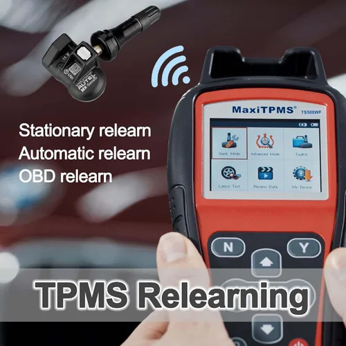 Miniatura 8 de Autel MaxiTPMS TS508WF Kit de herramienta de programación TPMS, con 8 sensores MX, programador de sensores de neumáticos 2026, reinicio/reinicio
