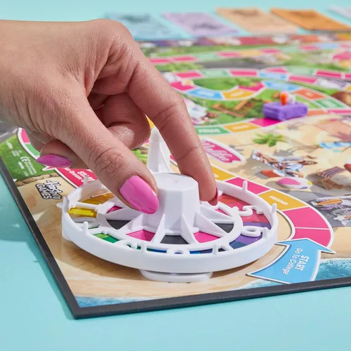 Miniatura 12 de Hasbro Games The Game of Life: Barbie Edition Juego de mesa A partir de 8 años 2 a 4 jugadores Divertidos juegos familiares para niños