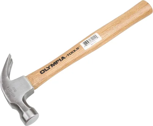 Miniatura 3 de Olympia Tools Martillo de garra, 60-014, 8 onzas, plateado