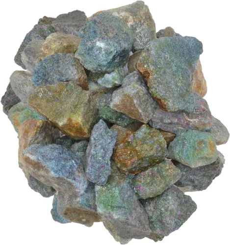 2 libras de rubí en piedras ásperas de cianita de la India, rocas crudas perfectas para pulir, pulir lapidario, reiki, curación de cristales y